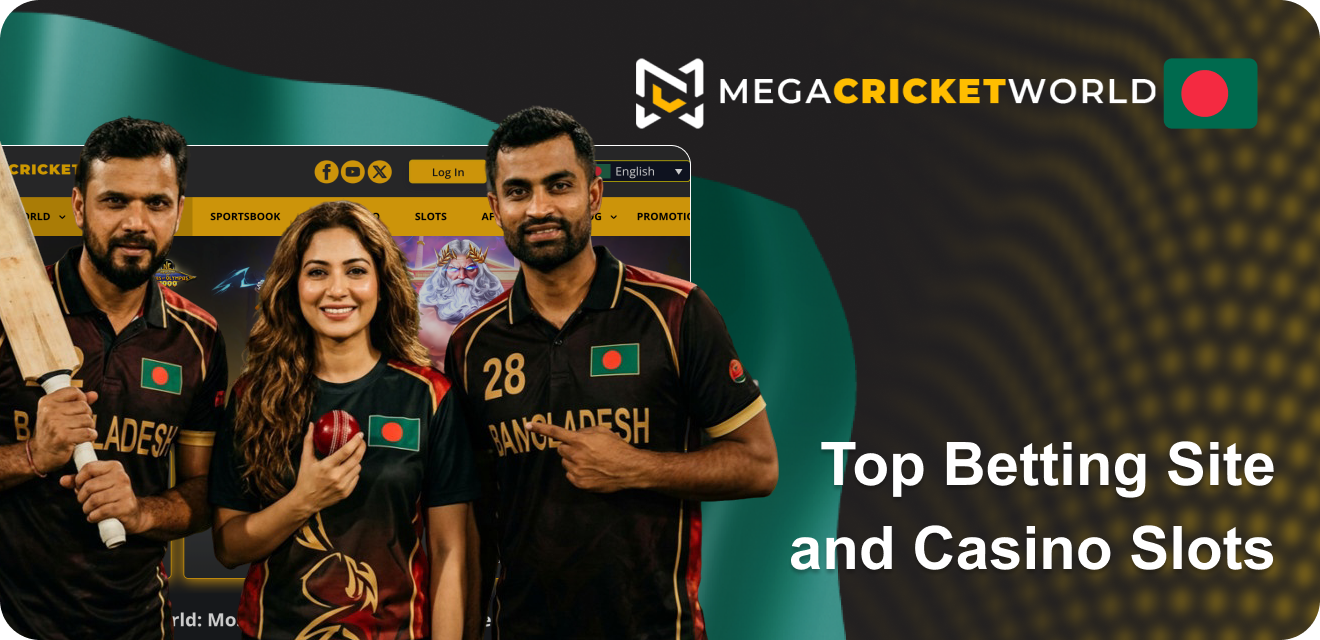 Mega Cricket World - Top Betting Site and Casino Slots in Bangladesh